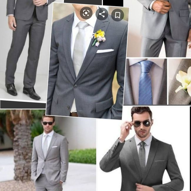 Noivinhas, estou em duvida na cor do traje dos Padrinhos!! 1