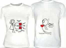 Camisetas personalizadas de casal - 5