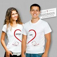 Camisetas personalizadas de casal - 2