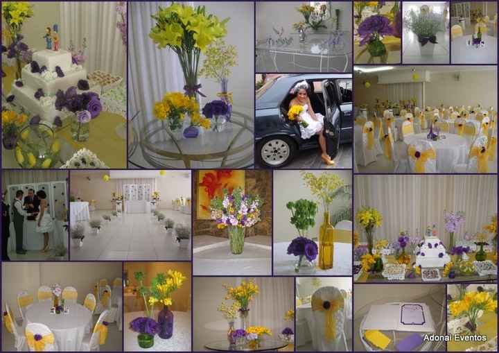 Amarelo e Roxo