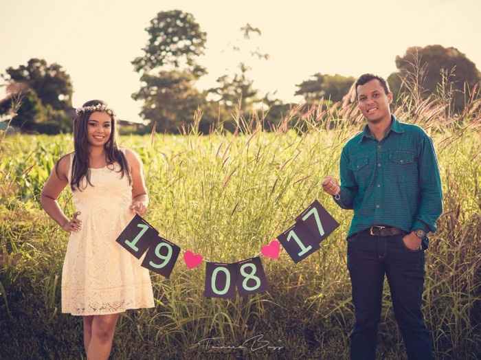 Sugestão para o Pré-Wedding #SaveTheDate