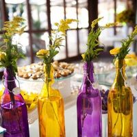 DECORAÇÃO AMARELO  X  ROXO