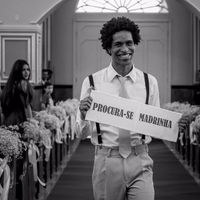 Entrada diferentona para um padrinho muito especial: o cunhado!
