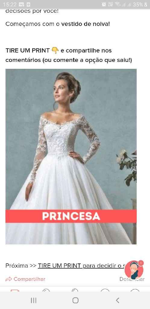 TIRE UM PRINT para decidir o vestido - 1
