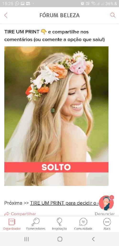 TIRE UM PRINT para decidir o penteado - 1