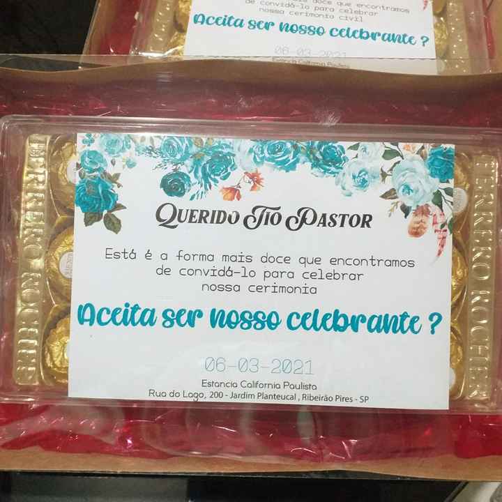 Convite pastores e chá de lingerie #diy - 1