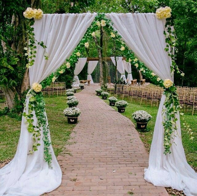 Portas para Casamento ao ar livre 2