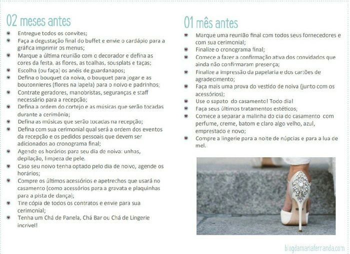 Como organizar um casamento. - 4