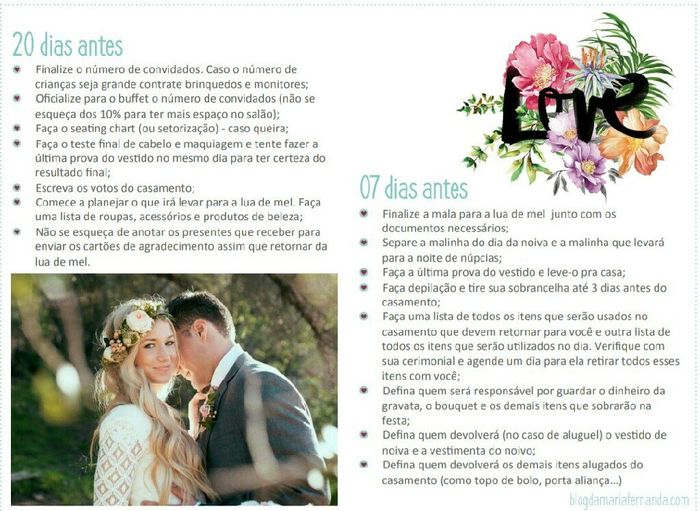 Como organizar um casamento. - 5