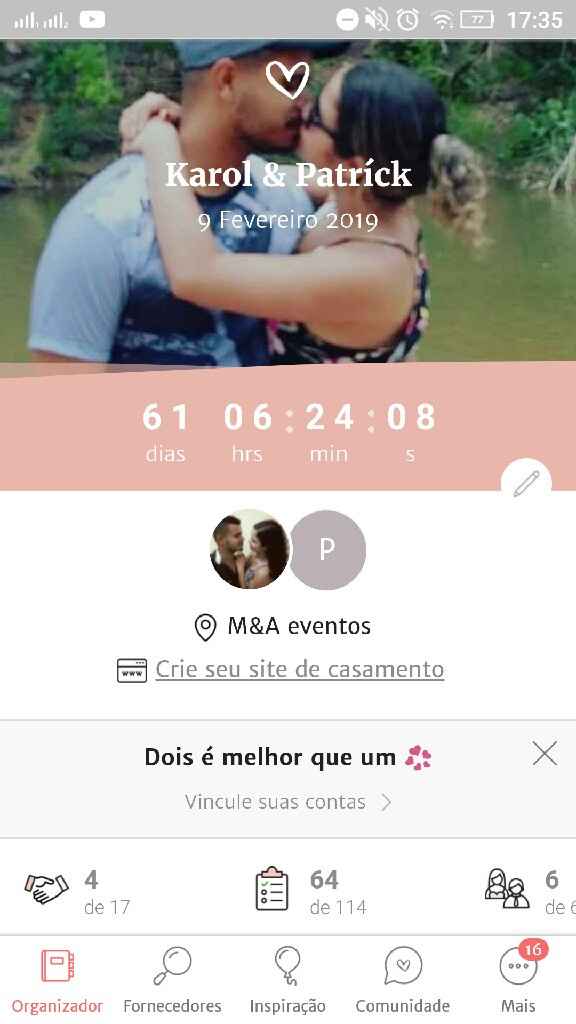 Mudança de data - 1
