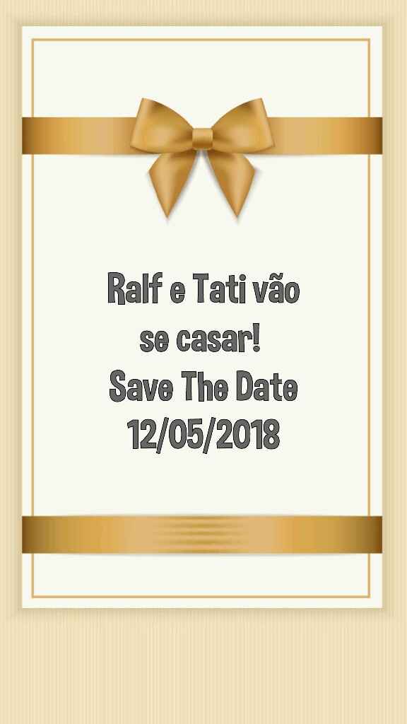 Meninas ontem baixei dois apps ótimos que fazem save the date amei - 5