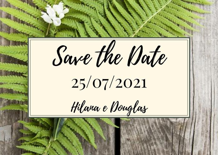 Save the date 