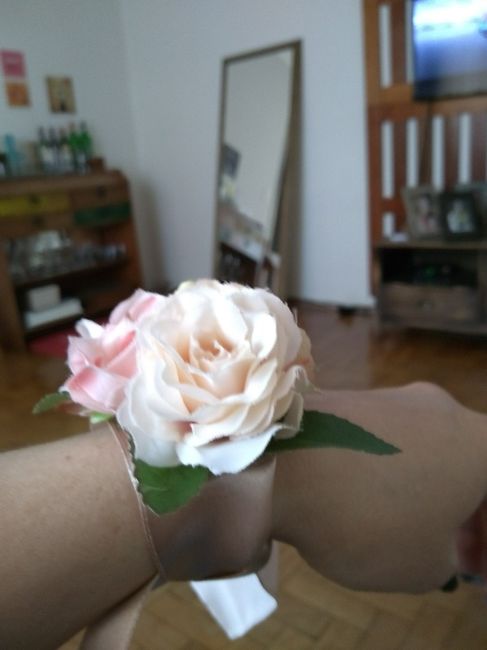 Corsages prontos e caixinhas dos padrinhos! 2