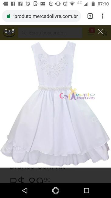 Vestidos das Daminhas - 1