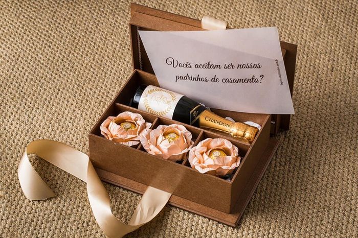 caixa padrinhos