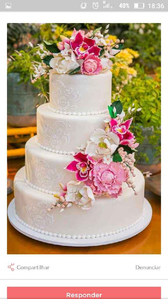 Bolos de casamento - 1