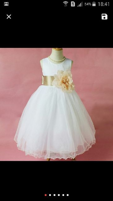 Vestidos da daminha. será que dá certo? - 1