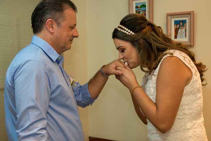 Achei essa foto linda! Muito amor envolvido..