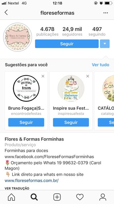 Nossas forminhas de flores #vemver - 1