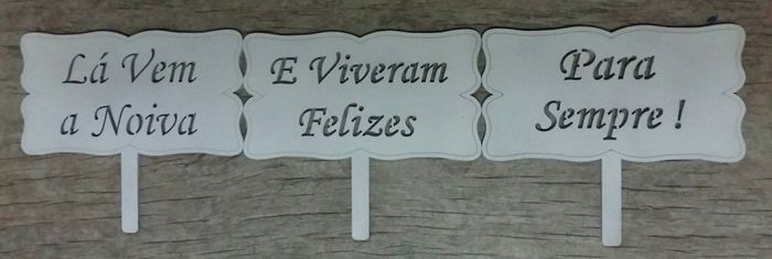 Somente pintados, ainda falta decorar.