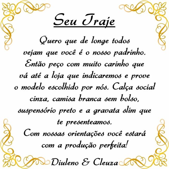Manual padrinho