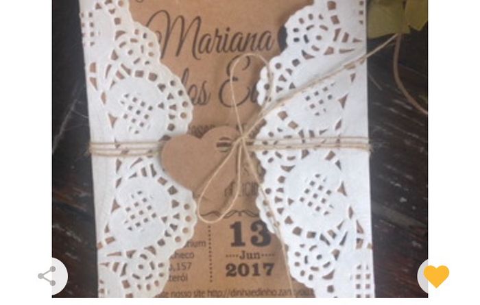 Meus convites chegaram !! vem ver - 1