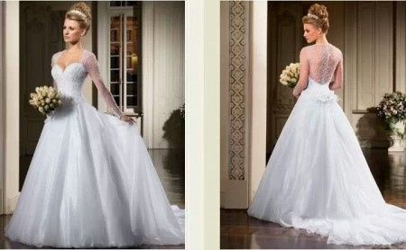 Vestido de noiva. - 1