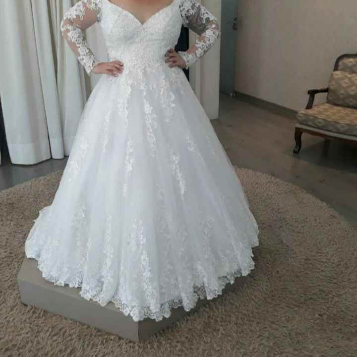 Meu vestido de noiva. - 1