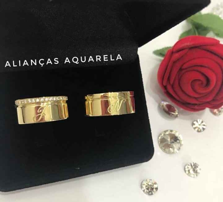 Aliança de Noivado - 1