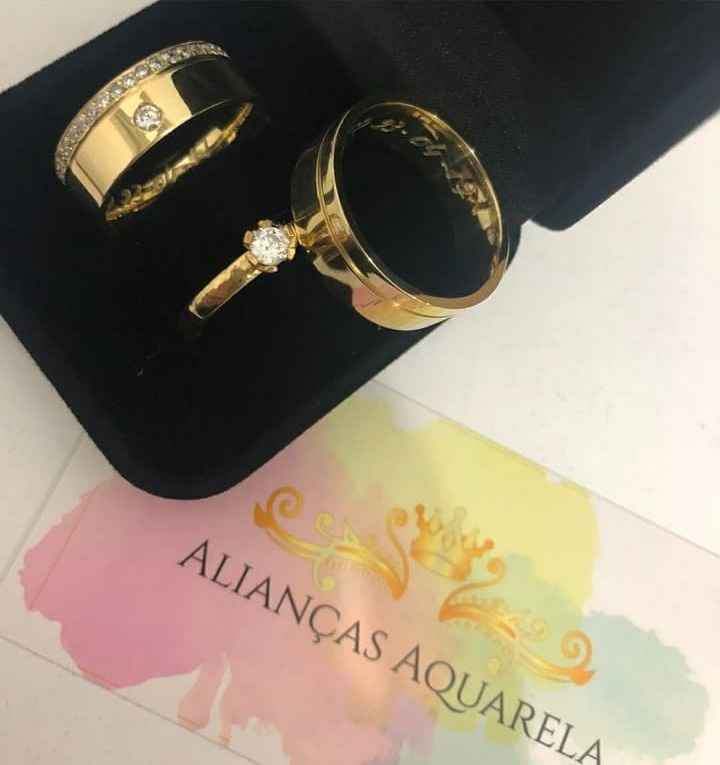 Aliança de Noivado - 2
