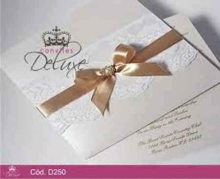 Convite de Casamento