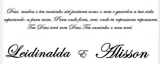 Frases para o Convite 1