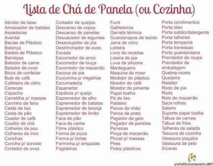 Chá de cozinha - 1