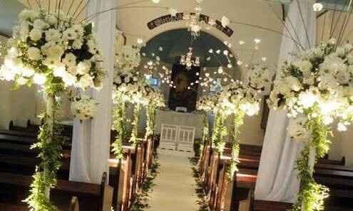 6° inspiração/ decoração pra igreja - 6