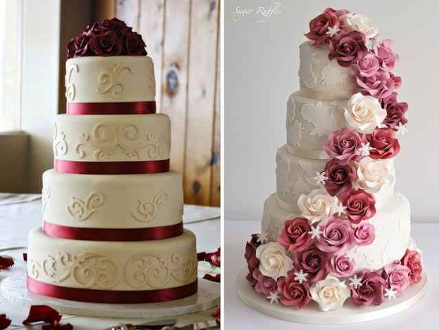 Casamento civil da Cacau Protásio: que tal este bolo cor de rosa? 💕 - 1