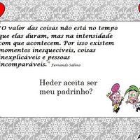 Convite dos padrinhos