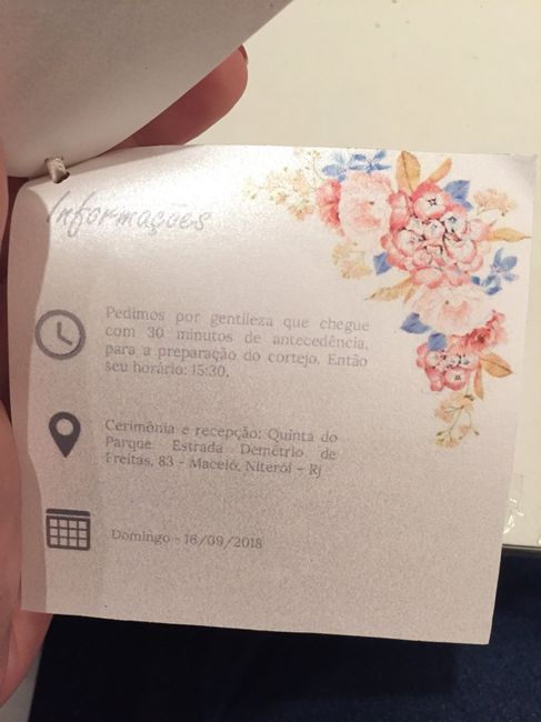  Meu convite de padrinhos! #vemver - 1