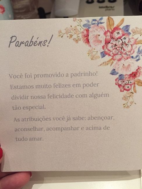  Meu convite de padrinhos! #vemver - 5