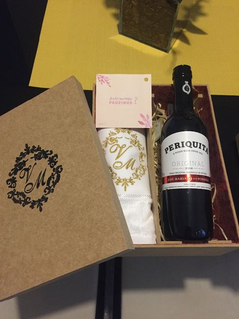 Presente de Madrinhas e Padrinhos! 2
