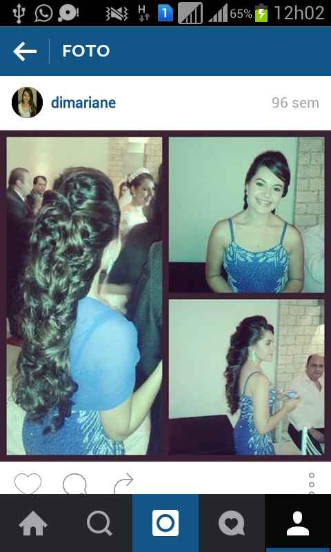 Inspiração penteado