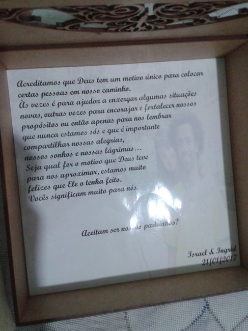 Arte interna do convite