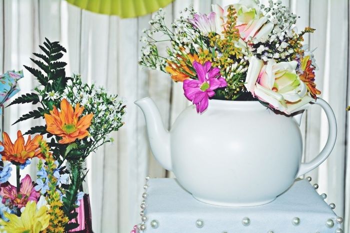 Bule com flores sz