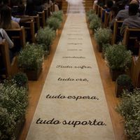 Passedeira com escrita