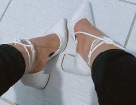 Meu salto da Shopee 👰👠 2