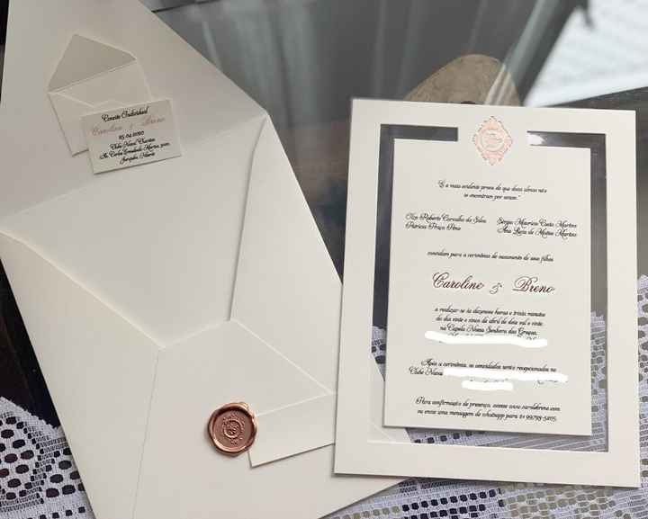 Convite de Casamento dos meus sonhos 1
