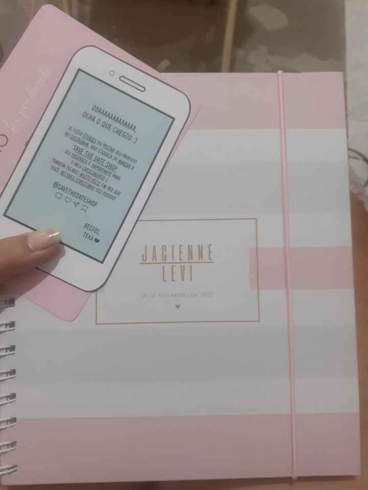 Meu planner da noiva chegou - 1
