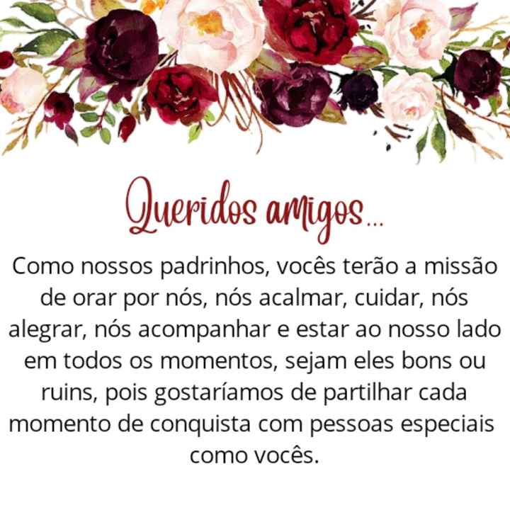 Diy: Manual dos Padrinhos - 2