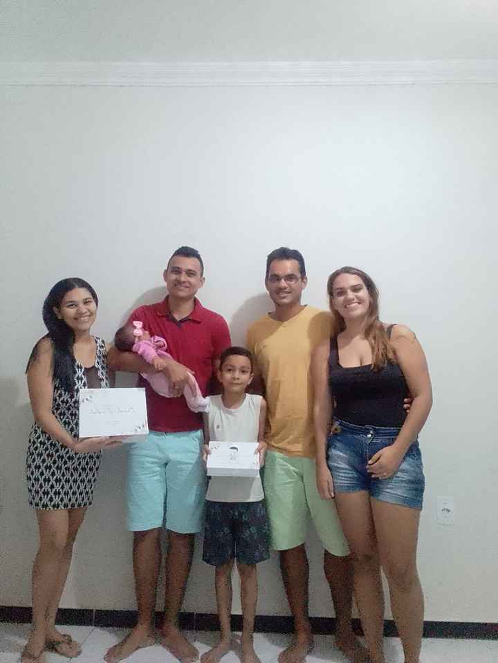 Entrega convite dos padrinhos!! #vemver - 1