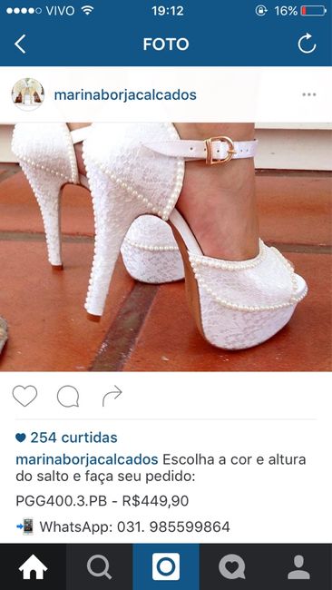 Meu sapato de noiva - 1