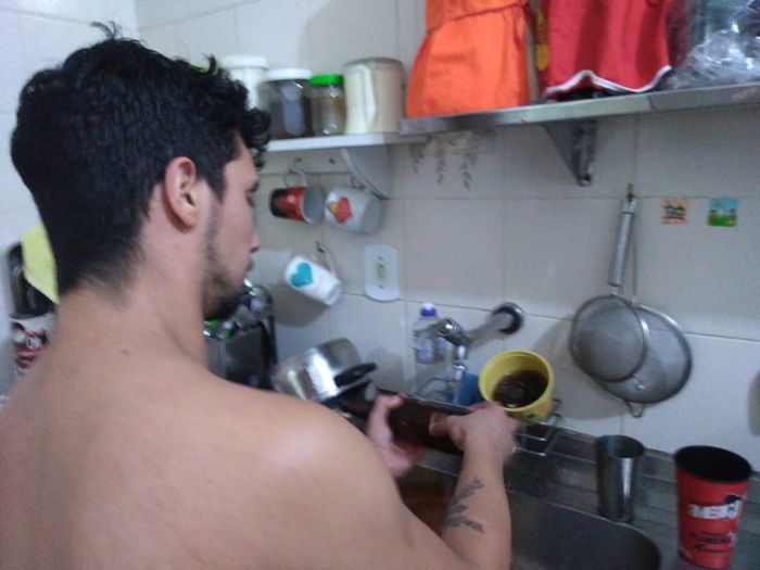 Noiva gosta é disso! hahah